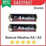 Baterai ABC Alkaline AA A2 Jam Dinding Satuan Ecer Eceran