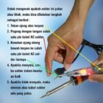 Tes Test Pen Tespen AC DC Voltage Tester Wire Detector Kabel Putus - Image 3