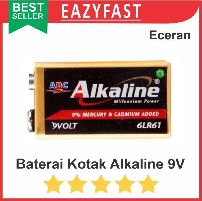ginee_20241206161412287_0616822347.jpeg Baterai Kotak 9V ABC Alkaline Satuan Ecer Eceran - Image 1