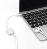 Converter Adapter USB Type C to Jack Socket Audio Aux Mic 3.5mm Soundcard Sound Card Headset 3.5 mm Konverter Universal MU1 - Image 3