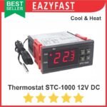 Thermostat STC-1000 12V DC Temperatur Suhu Otomatis Panas Dingin Cool