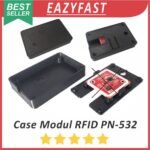 Casing Modul Reader Kartu RFID PN532 Module Case Kotak Rumah Holder Box Tempel RF ID Card PN 532