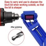 Alat Asah Mata Bor Asahan Batu Gerinda Drill Bit Sharpener Tool - Image 2