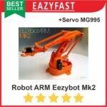Robotic Robot Arm Tangan Lengan Include 4x Servo 55g 4 Dof 3D Printed