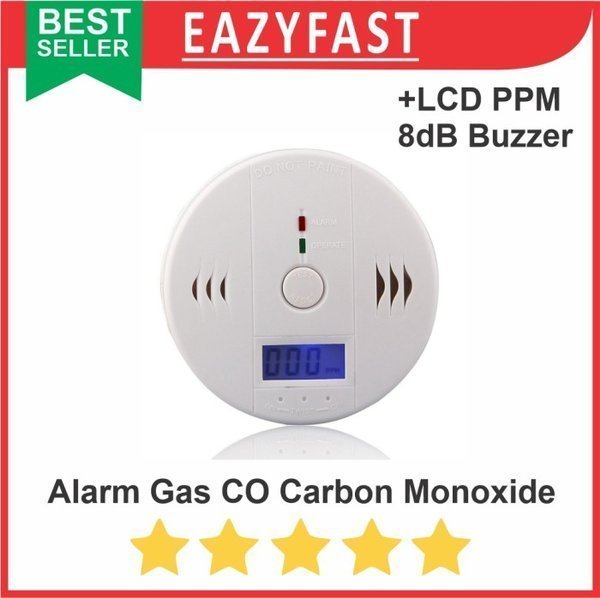 ginee_20241213145359902_4061050315-1.jpeg Alarm Sensor Detector Gas Carbon Monoxide Co Co2 Asap Kebakaran PPM - Image 1