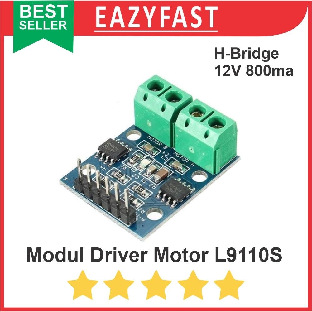 ginee_20260224115947006_2642634760.jpeg Modul Driver Motor Dinamo DC L9110 Dual H-Bridge Arduino ESP Compatible Module bkn L298N L293D - Image 1