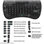 Keyboard Mini Wireless Bluetooth Android Smart TV BOX KODI DVR CCTV i8 - Image 4