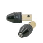 Keyless Multi Chuck + Shaft Adapter untuk Dinamo Motor DC Mini Drill - Image 2