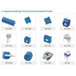 Trimpot 100 200 500 1K 2K 5K 10K 1 2 5 10 K Ohm Potensio Variable Resistor RM065 Potentiometer Tidur 101 201 501 102 202 502 103 - Image 2