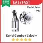 Kunci Gembok Piringan Rem Cakram Sepeda Motor P13 Brake Disc PadLock Ganda Safety Lock Model Bulat