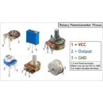 Trimpot 100 200 500 1K 2K 5K 10K 1 2 5 10 K Ohm Potensio Variable Resistor RM063 Potentiometer Berdiri 101 201 501 102 202 502 103 - Image 3