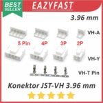 Konektor Kabel JST-VH3.96 2 3 4 5 P Pin Kaki Set Male Female Pin Skun Terminal JST VH 3.96mm 3.96 4 mm 2P 3P 4P 5P Cable Socket Connector Soket VH-A VH-Y VH-T