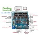 Arduino Uno Sensor Shield V5.0 Compatible - Image 3