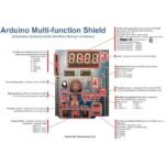 Arduino Uno Shield Learning Training Trainer Kit Basic Module Belajar - Image 3