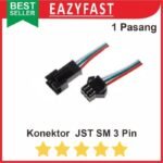 Socket Kabel JST SM 3P 3 Pin Connector Terminal Cable male female