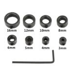 Stopper Mata Bor Drill Collar Stop Ring Set 8 Pcs 3-16mm Depth Positio - Image 3