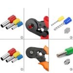Skun Kabel Terminal Listrik Ferrules Set 400 Pcs Sekun Ferules Tusuk Tancap Jarum Bulat Insulated Cover Vinyl Cable Lug - Image 2