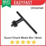 Kunci Chuck 10mm 13mm 16mm Buka Kepala Mesin Bor Tangan Duduk Universal Drill Collet 10 13 16 mm - Image 2