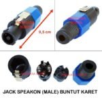 Jack Speakon Male Kabel Audio Speacon Spikon Spicon Socket Stereo 4 P Pin Kaki 4p Soket Jek Konektor - Image 3