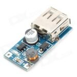 USB DC-DC Step Up 5V 600mA Input 0.9-5V Booster Charger Cas HP Module - Image 2