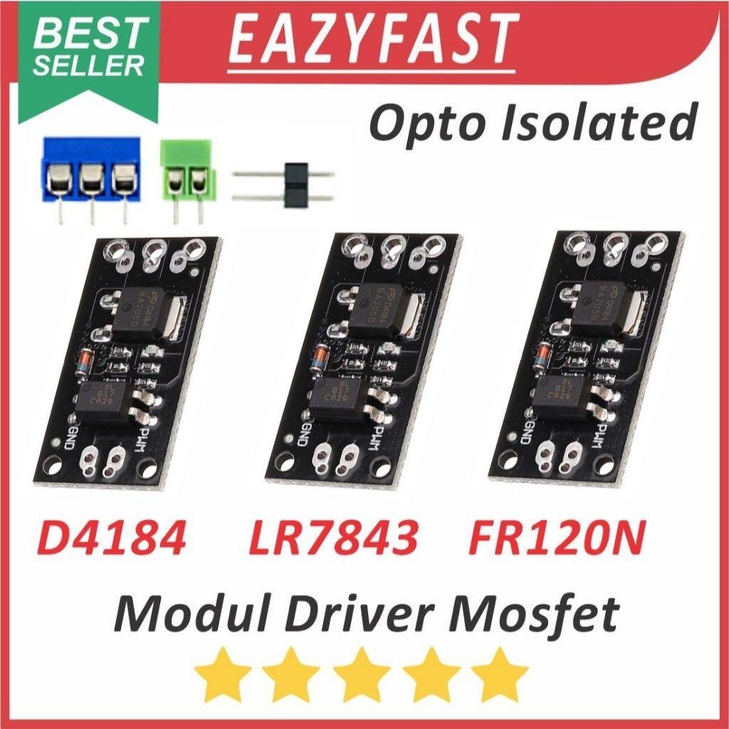 ginee_20260603160842058_3679687799.jpeg Modul Mosfet D4184 FR120N LR7843 Optocoupler Isolated gSwitch Trigger Driver PWM Relay Switch Module - Image 1