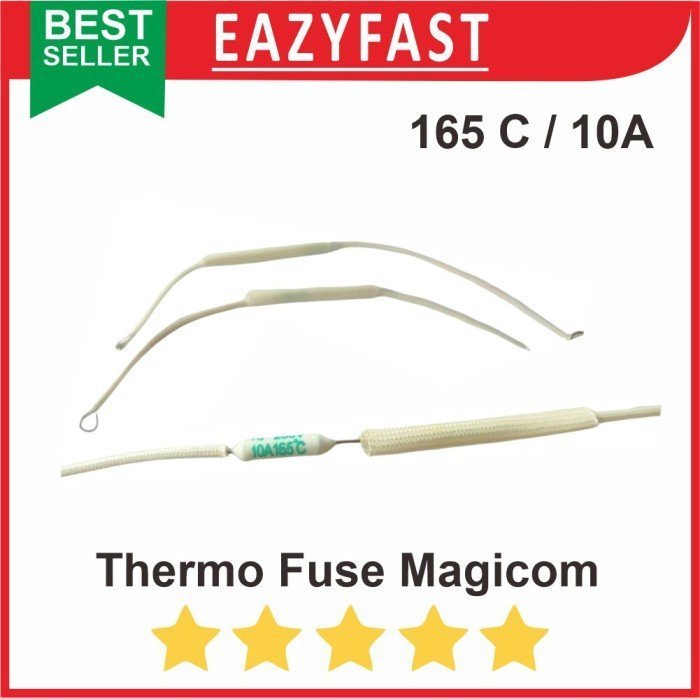 ginee_20241205141557494_8629414325.jpeg Thermo Fuse Magic Com Jar 165C 10A Rice Cooker Magicom MTS Thermofuse - Image 1