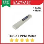 TDS PPM Meter Konsentrasi Kualitas Air Nutrisi Hidroponik + Suhu Hold