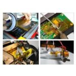 Kapton Tape 30mm 33m Isolasi Anti Tahan Panas Solder Uap Heat Resistant Lakban Elektronik 3cm 3 cm Kuning Coklat Polymide - Image 2