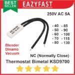 Thermostat Bimetal NC KSD9700 250V AC 5A Thermal Thermo Fuse KSD 9700